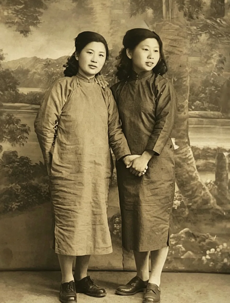 老照片修复处理后