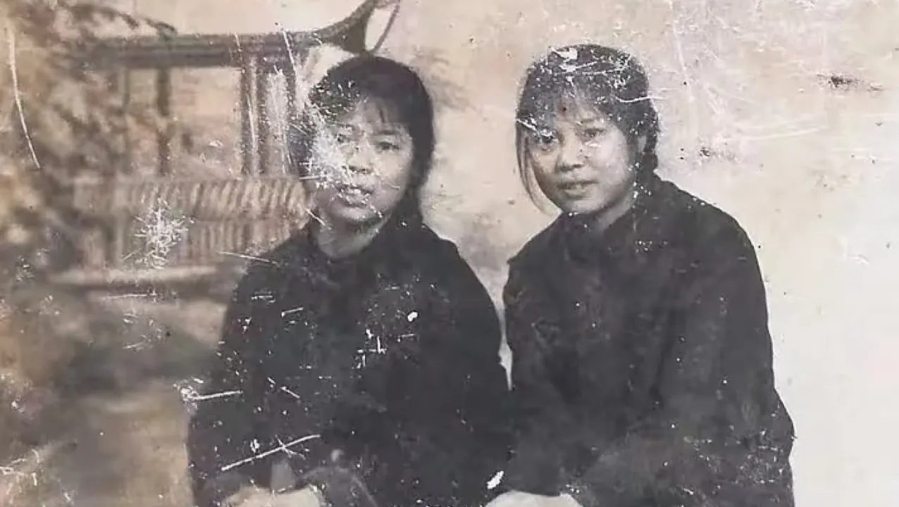 老照片修复处理前