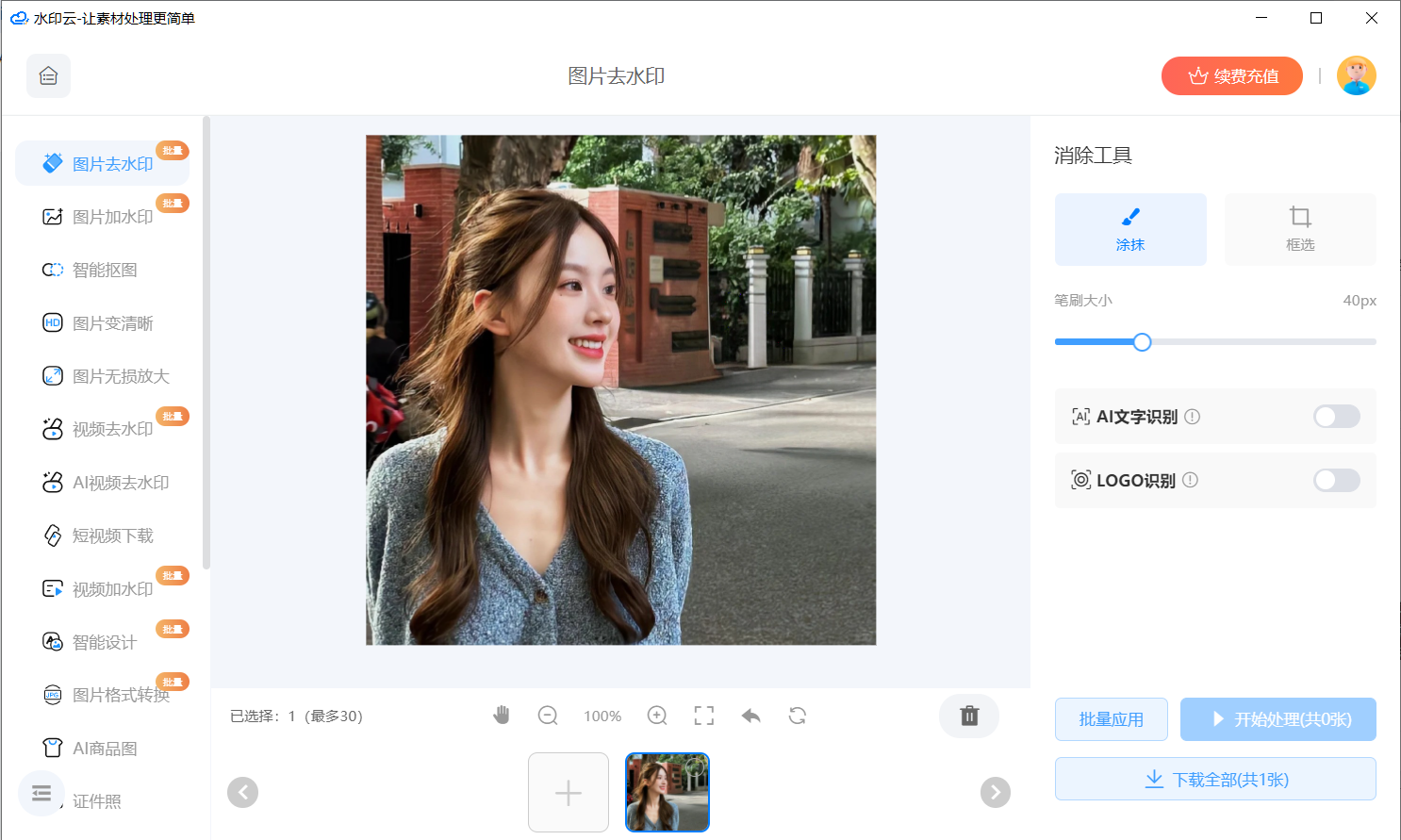 图片去水印软件